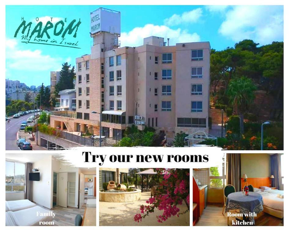 Marom Hotel Haifa Exterior foto